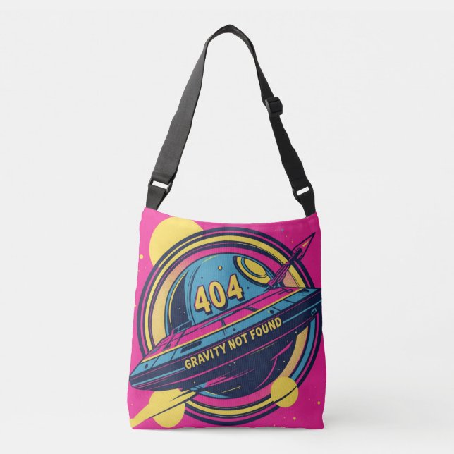 Sac Ajustable 404 Gravité introuvable - Art Spop Rétro (Devant)