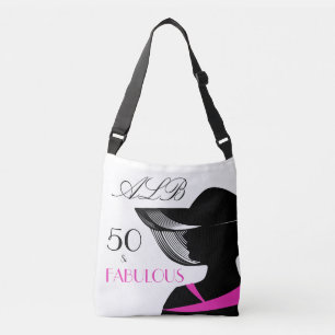 Sac Ajustable 50 et anniversaire élégant d'art déco fabuleux