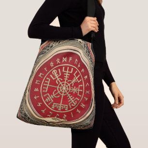 Sac Ajustable [600] Vegvisir - Viking Gold Magic Runic Compass