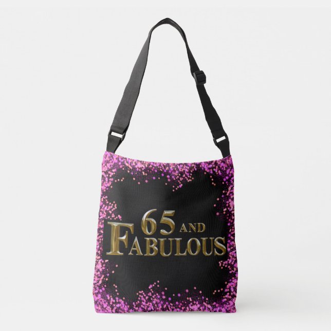 Sac Ajustable 65e anniversaire  (Devant)