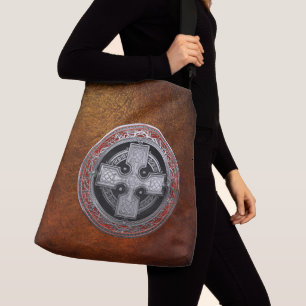Sac Ajustable [700] Ancienne Croix du noeud d'argent sacré celti
