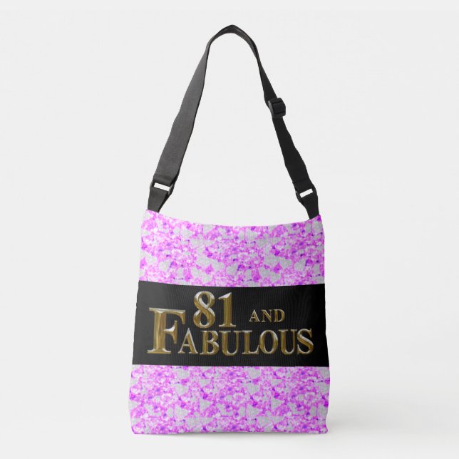 Sac Ajustable 81e anniversaire  (Devant)