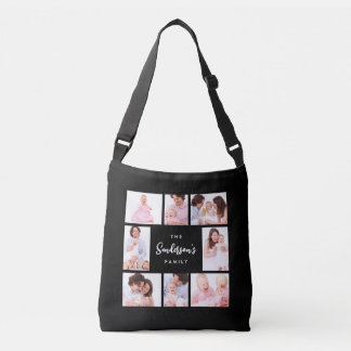Sac Ajustable 8 Sections Family Photo in Black Frame