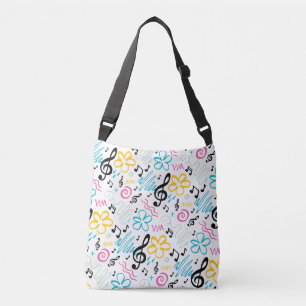 Sac Ajustable 90s Style Treble Clef Music