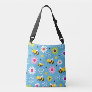 Sac Ajustable Abeille & Fleurs