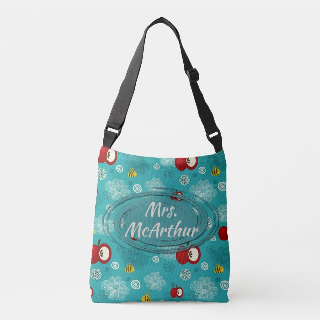 Sac Ajustable Abeille préférée du professeur | Apple Buzzin (Devant)