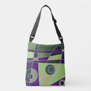 Sac Ajustable Abstrait surf vert pourpre