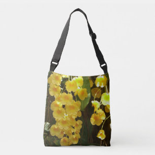 Sac Ajustable Accrocher les orchidées jaunes Fleurs tropicales