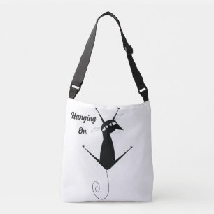 Sac Ajustable Accrocher Sur Chat Noir