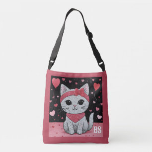 Sac Ajustable Adorable Chat en déguisement - Purrffect Valentine