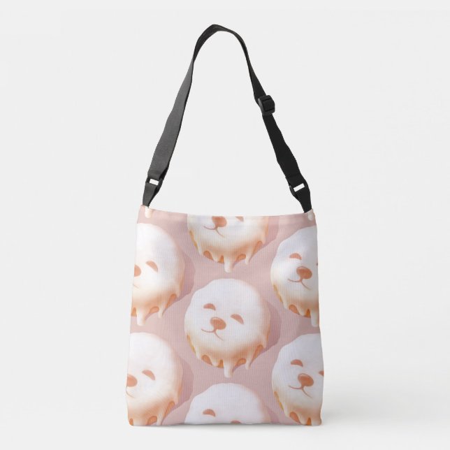 Sac Ajustable Adorable Donut Visage Chien (Dos)