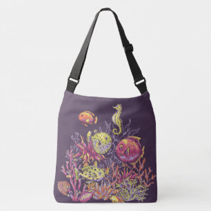 Sac Ajustable Adorables Océan Créatures Violet
