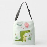 Adorables Reptile Dessin Alligator Personnalisé