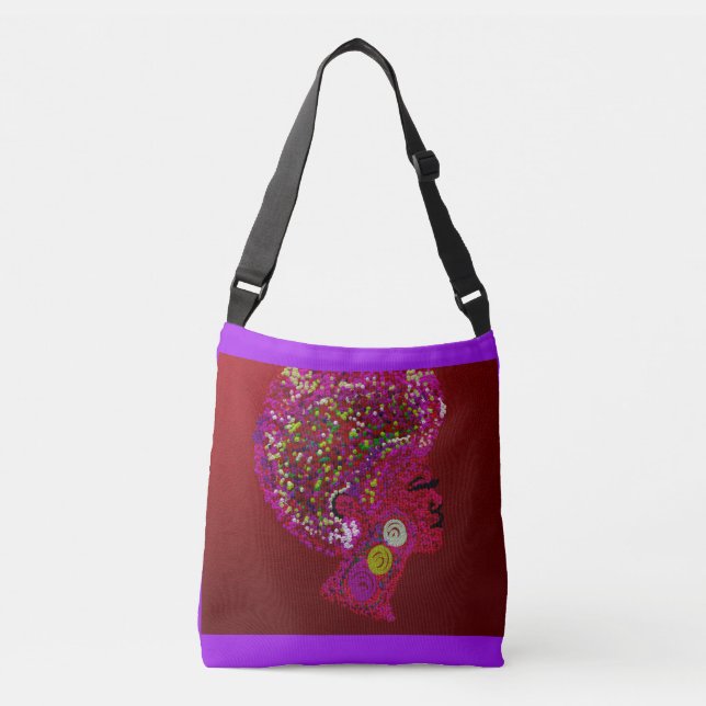 Sac Ajustable AfroFloral (Devant)