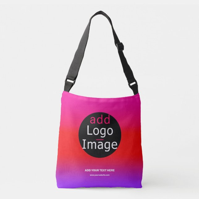 Sac Ajustable Ajouter Votre Logo Personnalisable Business Magent (Devant)