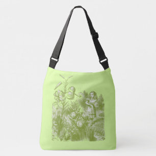 Sac Ajustable Alice au pays des merveilles & Fleurs