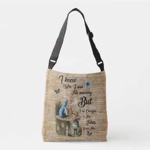 Sac Ajustable Alice dans l'art vintage de dictionnaire de