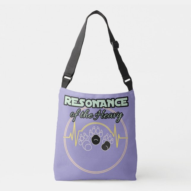 Sac Ajustable All-Over-Print Tote, Cross-Body Bag (Devant)