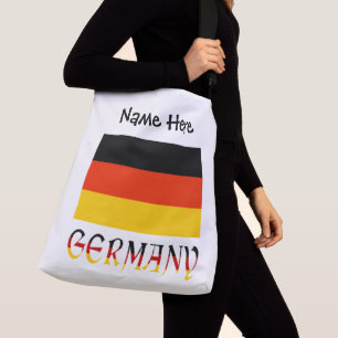 Sac Ajustable Allemagne et drapeau allemand personnalisés