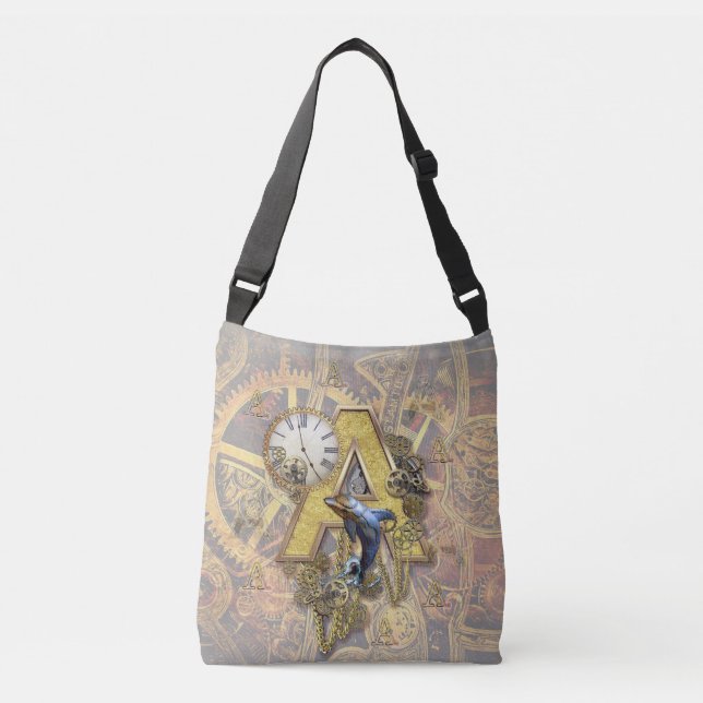 Sac Ajustable Alphabet, Monogramme A (Devant)