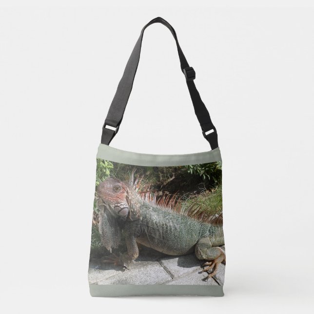 Sac Ajustable Amérique du Sud Iguana Lizard Photo Conçu (Devant)