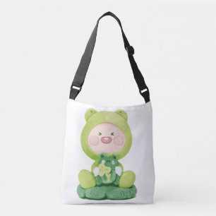 Sac Ajustable Amis KaKao - Apeach la grenouille verte en vacance