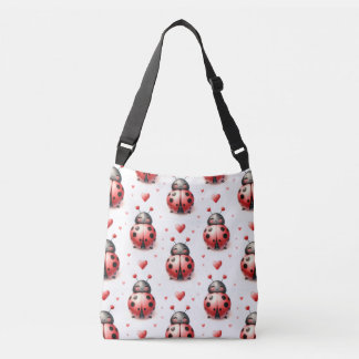 Sac Ajustable Amour de coccinelle (personnalisé)