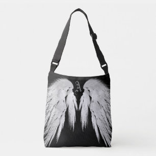 Sac Ajustable ANGEL WINGS Black Custom Monogramme