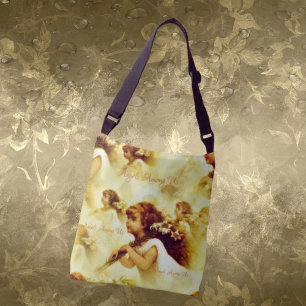 Sac Ajustable Angels Amoung Us Crossbody Bag