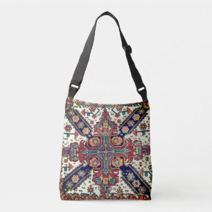 Sac Ajustable Antique Zeykhur Oriental Tapis Design Crossbody Sa