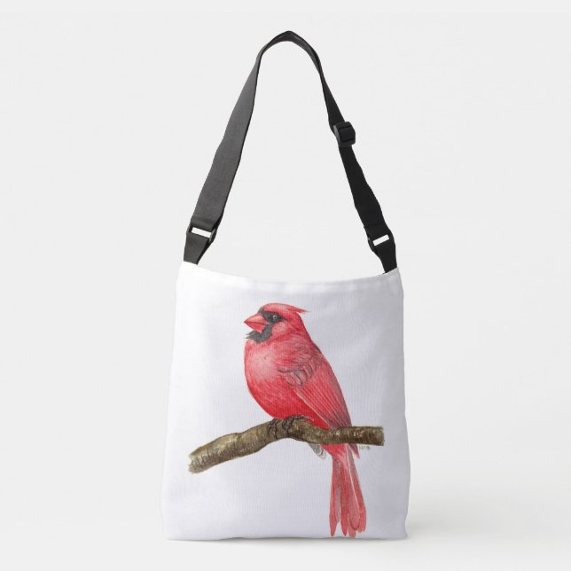 Sac Ajustable Aquarelle cardinale (Devant)