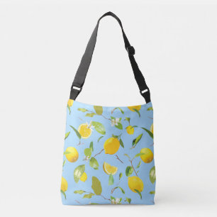 Sac Ajustable Aquarelle Citron et Feuilles 3