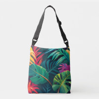 Aquarelle de feuillage tropical Paradis