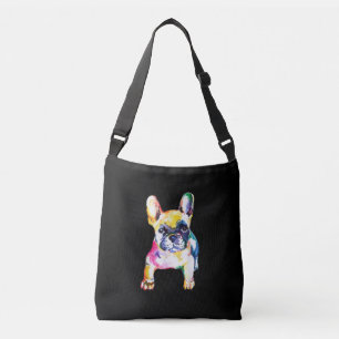 Sac Ajustable Aquarelle d'origine main Français Bulldog Cadeau