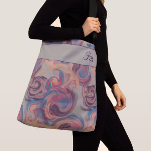 Sac Ajustable Aquarelle kaki et colorée