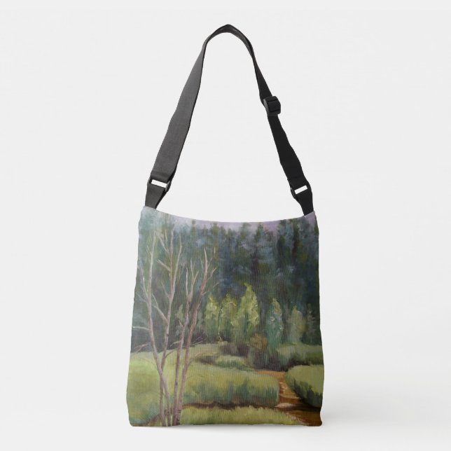 Sac Ajustable Arbre d'Aspen dans la forêt boréale (Devant)