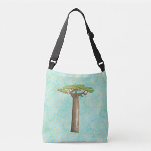 Sac Ajustable Arbre de baobab aquarelle