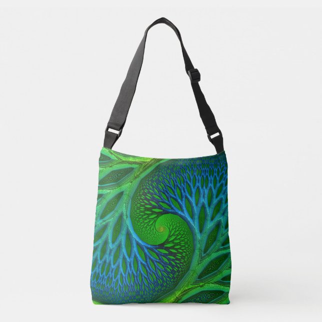 Sac Ajustable Arbre De Vie Fractale Spirale (Devant)