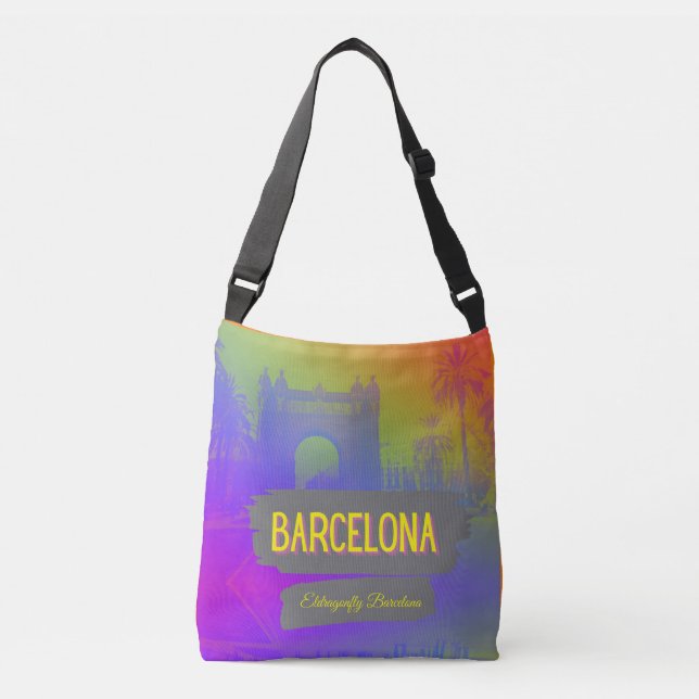 Sac Ajustable Arc de Triomf, Barcelone -design 5 (Devant)