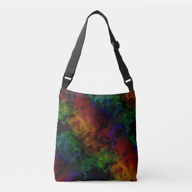Sac Ajustable Arc-en-ciel Abstrait moderne (Devant)