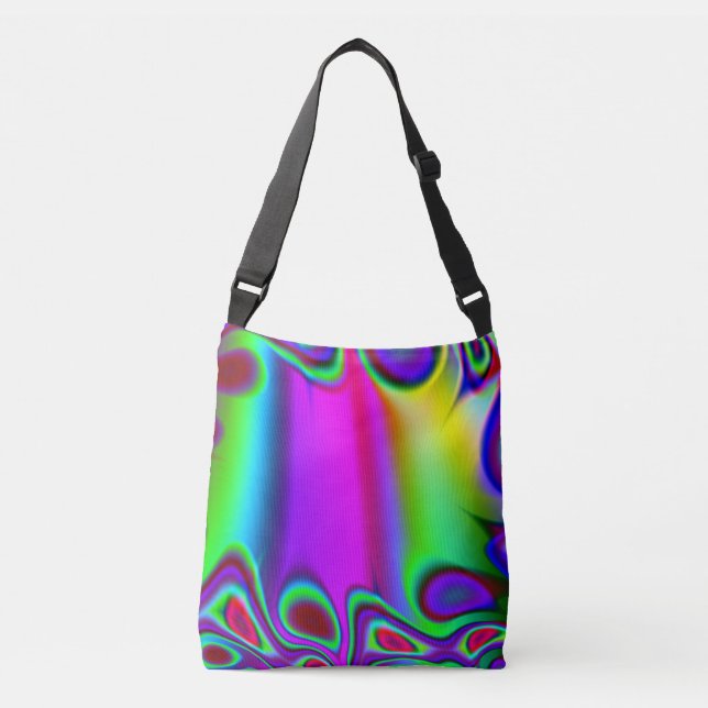 Sac Ajustable Arc-en-ciel psychédélique (Devant)