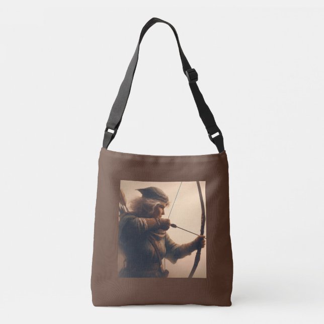 Sac Ajustable Archer Fourre-tout, une femme âgée (Dos)