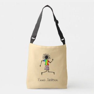 Sac Ajustable Art africain, joyeux danseur anniversaire