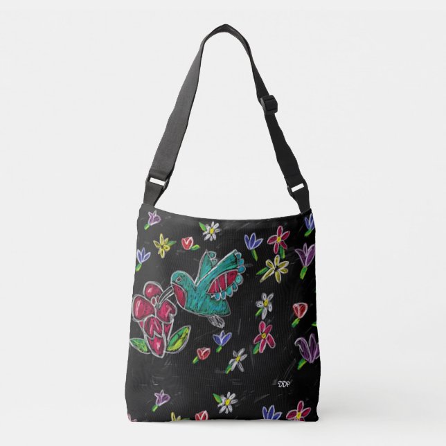 Sac Ajustable art de colibri (Devant)