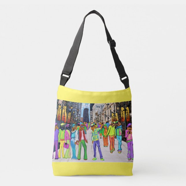 Sac Ajustable Art de teckel (Devant)