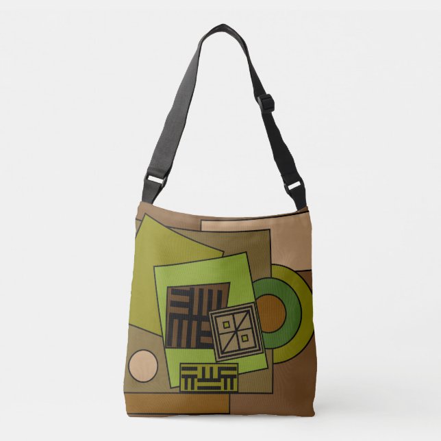 Sac Ajustable Art géométrique moderne Abstrait (Devant)