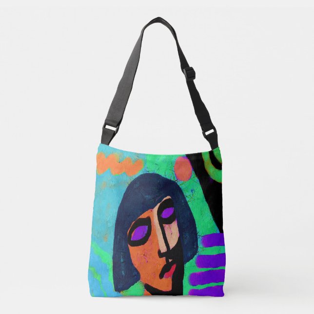 Sac Ajustable Art numérique Abstrait original (Devant)