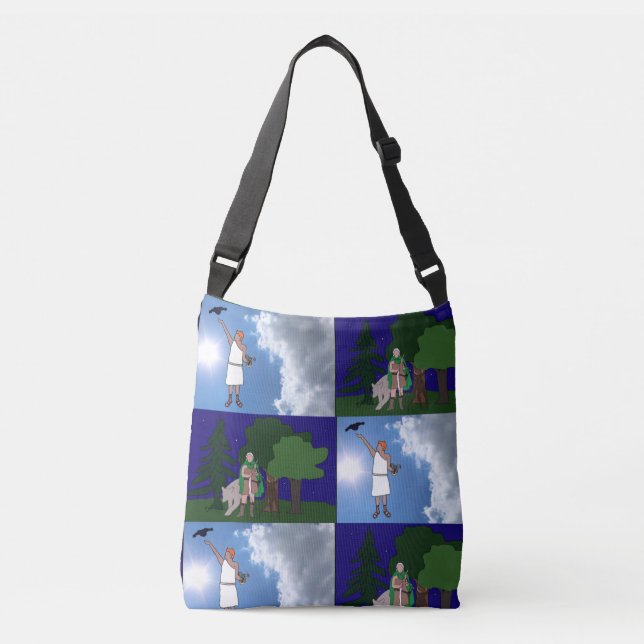 Sac Ajustable Artemis et Apollo fourre-tout (Devant)