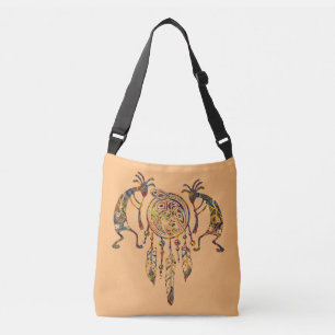 Sac Ajustable Attrape-rêves Baleine Kokopelli Amérindien 2
