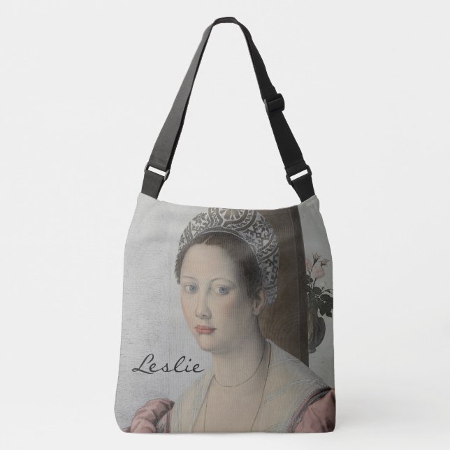 Sac Ajustable Aube Avant Le Monogramme Personnalisé Baroque (Devant)